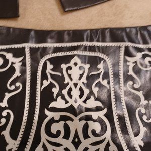 Arden B Stretch Pleather Mini Skirt